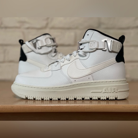 Nike Air Force 1 High UT 2.0 Summit White Black Women 11/Men 9.5 AF1 DC3584-100 - Picture 3 of 10